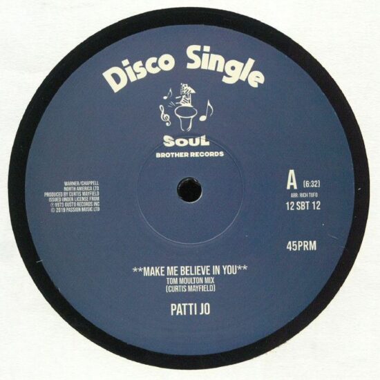 Patti Jo - Make Me Believe In You / Ain't No Love Lost (Tom Moulton Mixes) (12")