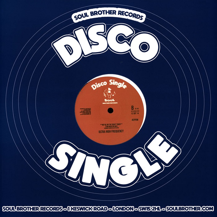 South Shore Commission - Free Man / Ultra High Frequency - We're On The Right Track (Tom Moulton Mixes) (12") - Image 4