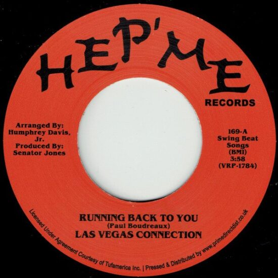 Las Vegas Connection - Running Back To You / Can't Nobody Love Me Like You Do (7")