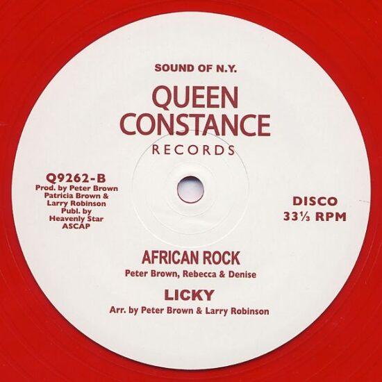 Kim Taylor / African Rock - Stump Your Feet & Dance / Licky (12")