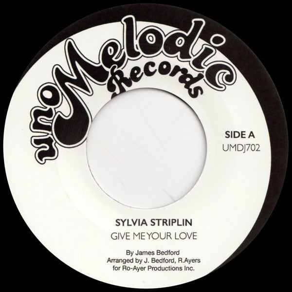 Sylvia Striplin - Give Me Your Love SYLVIA STRIPLIN Give Me Your