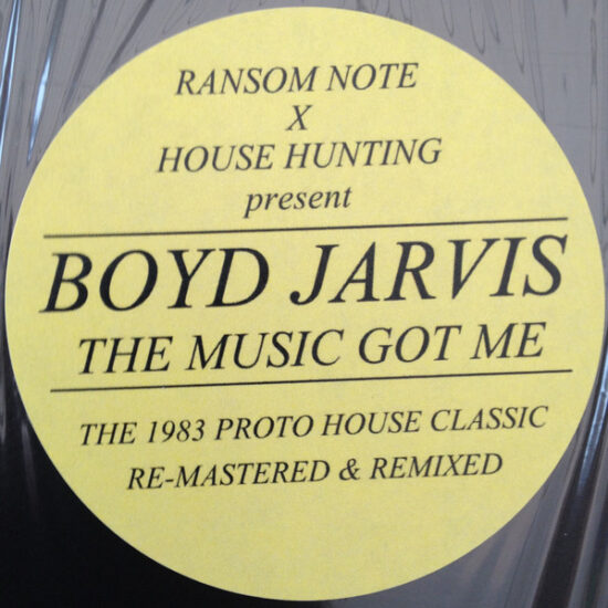 Boyd Jarvis - The Music Got Me (12")