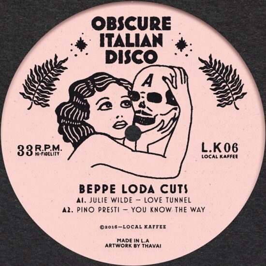 Beppe Loda - Obscure Italian Disco: Beppe Loda Cuts (12")