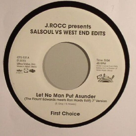 J.Rocc - Salsoul Vs West End Edits (7", RP)