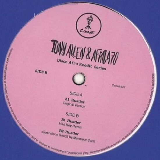 Tony Allen & Africa 70 - Hustler (Disco Afro Remixes) (12")