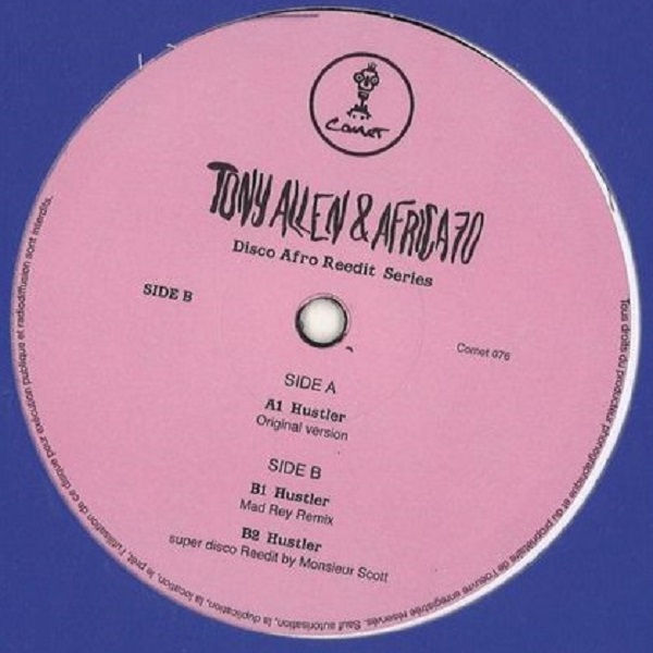 Tony Allen & Africa 70 - Hustler (Disco Afro Remixes) (12")