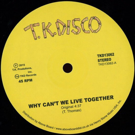 Timmy Thomas - Why Can't We Live Together (LNTG edit) (12")