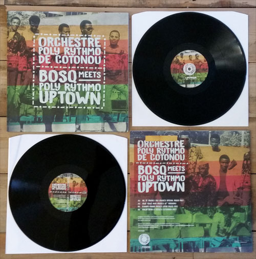 Orchestre Poly Rythmo de Cotonou - Bosq Meets Poly Rythmo Uptown (12", EP, Comp) - Image 5