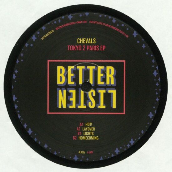 Chevals - Tokyo 2 Paris EP (12")