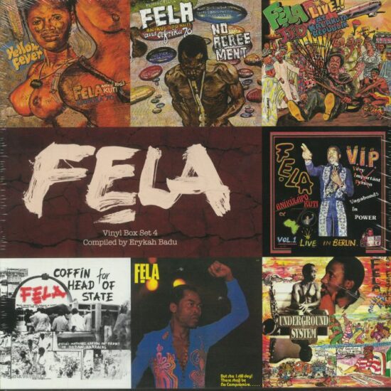 Fela Kuti - Vinyl Box Set 4: Compiled By Erykah Badu (7xLP)