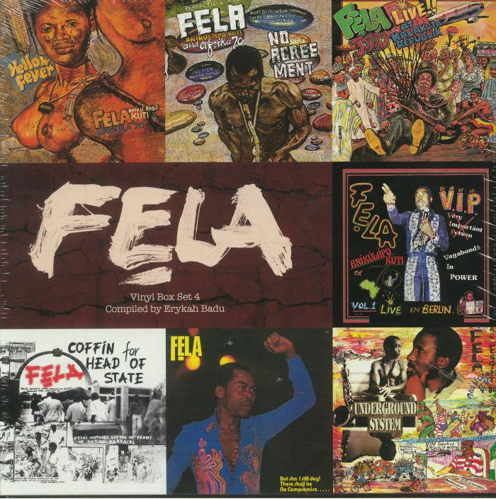Fela Kuti - Vinyl Box Set 4: Compiled By Erykah Badu (7xLP)