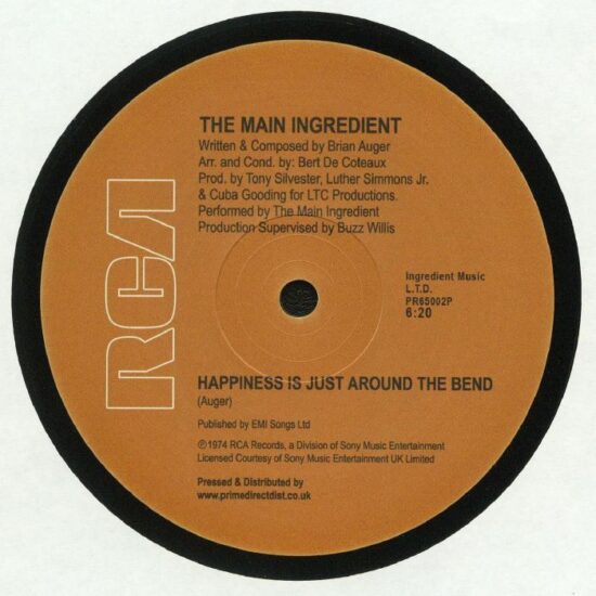 The Main Ingredient - Happiness Is Just Around The Bend / Evening Of Love (12")