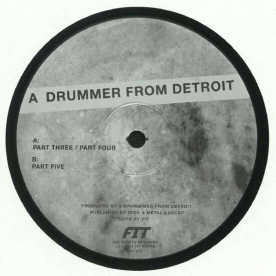 A Drummer From Detroit aka Andres - Drums #2 (12")