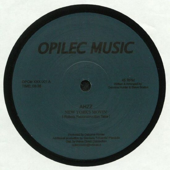 AHZZ - New York's Movin' (I-Robots Reconstruction) (12")