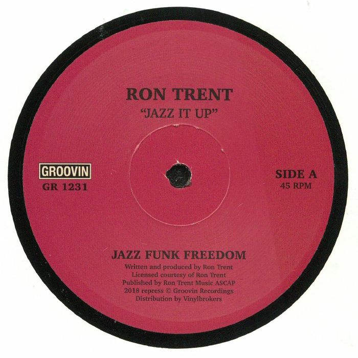 Ron Trent ‎– Jazz It Up Ron Trent – Jazz It Up – Vinyl (Magenta Label, 12
