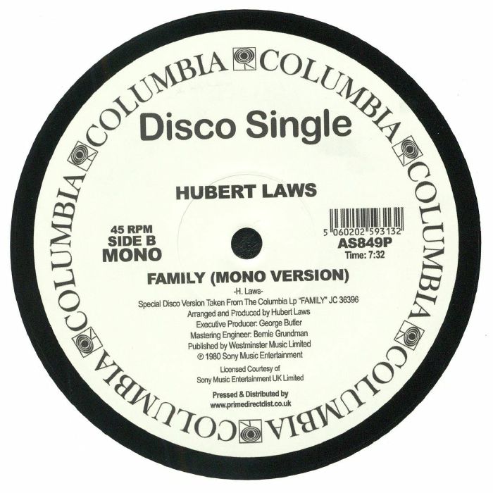 Hubert Laws - Family (12") - Image 2