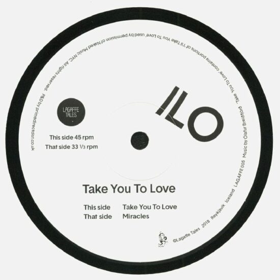 ILO - Take You To Love (12")