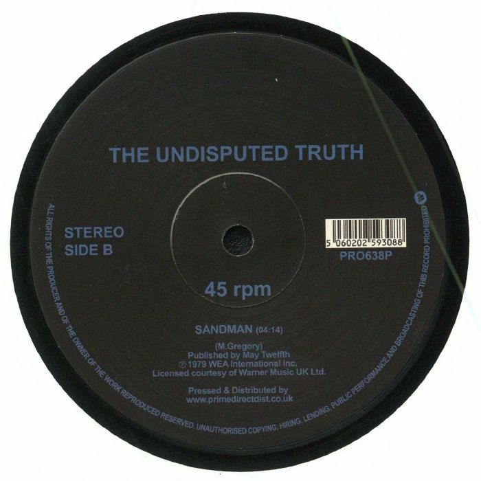 The Undisputed Truth - You + Me = Love / Sandman (12") - Image 2