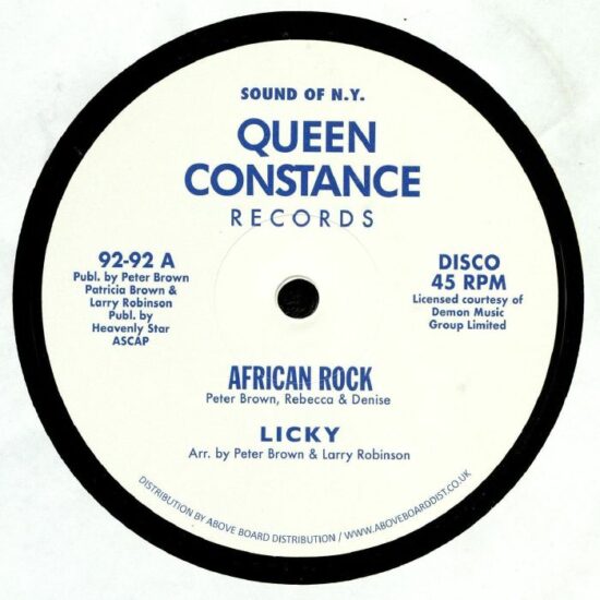 Licky / Dream Lovers - African Rock (12")
