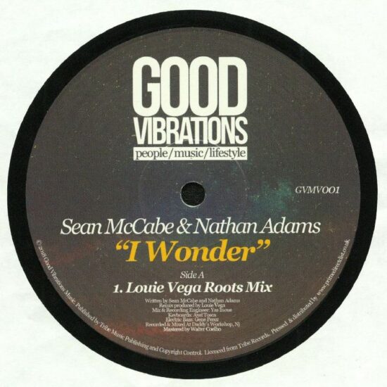 Sean McCabe & Nathan Adams - I Wonder (12")