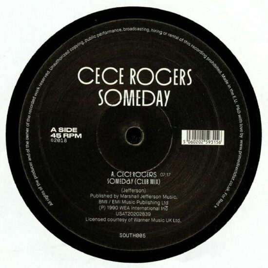 Ce Ce Rogers - Someday (12")