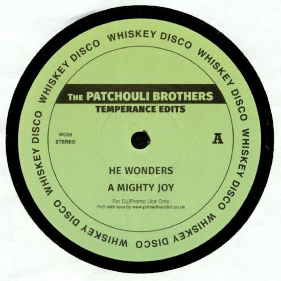 The Patchouli Brothers - Temperance Edits (12")