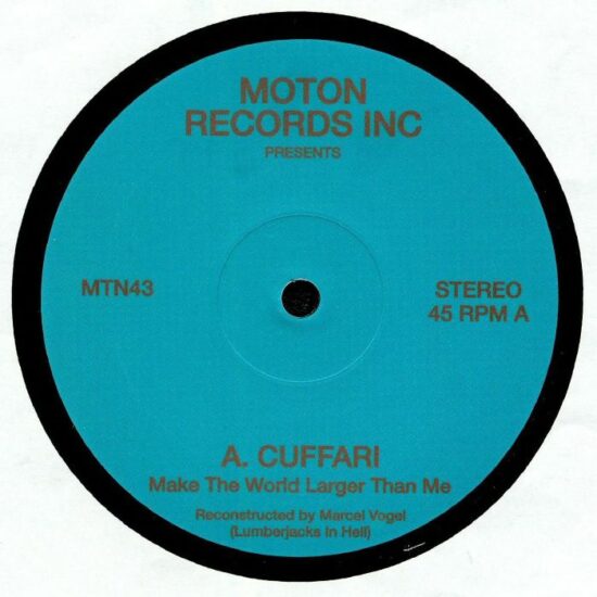 Moton Records Inc Presents - Cuffari / Dancing (12")