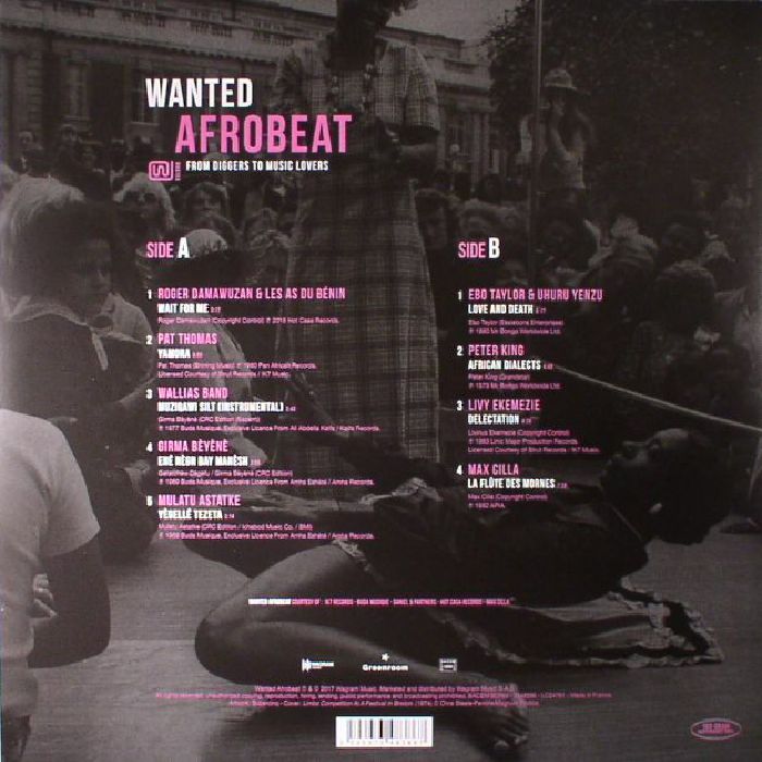 Various - From Diggers To Music Lovers - Wanted: Afrobeat (LP) (M/VG+) - Image 2