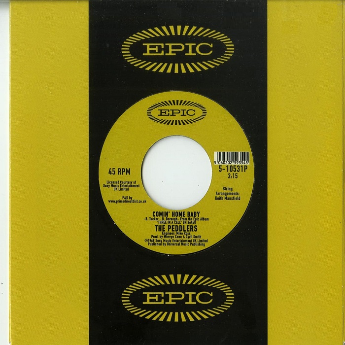 The Peddlers - On A Clear Day You Can See Forever (7") - Image 4