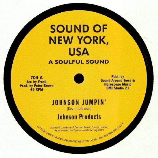 Johnson Products - Johnson Jumpin' / Willie Wood & Willie Wood Crew - Willie Rap (12")