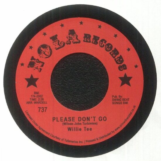 Willie Tee - Please Don't Go / My Heart Remembers (7") (VG/M)