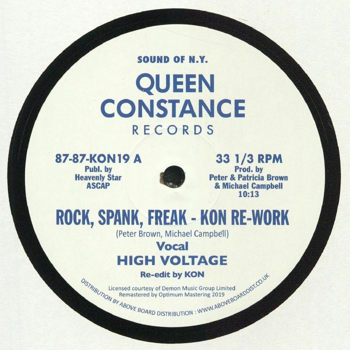 High Voltage - Rock, Spank, Freak (Kon Rework) / Chain Reaction - Dance Freak (Moplen Re-Freak) (12")