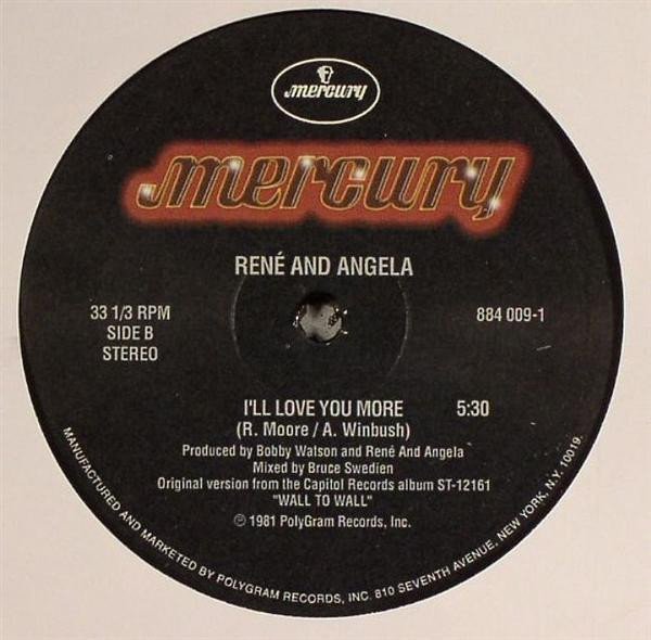 René And Angela - I'll Be Good / I'll Love You More (12") - Image 2