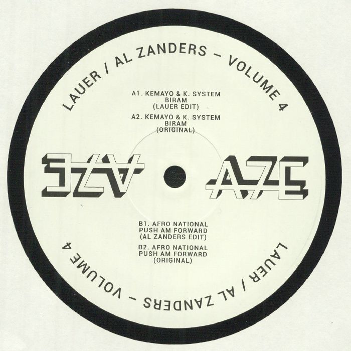 Lauer / Al Zanders - A7 Edits Volume 4 (12")