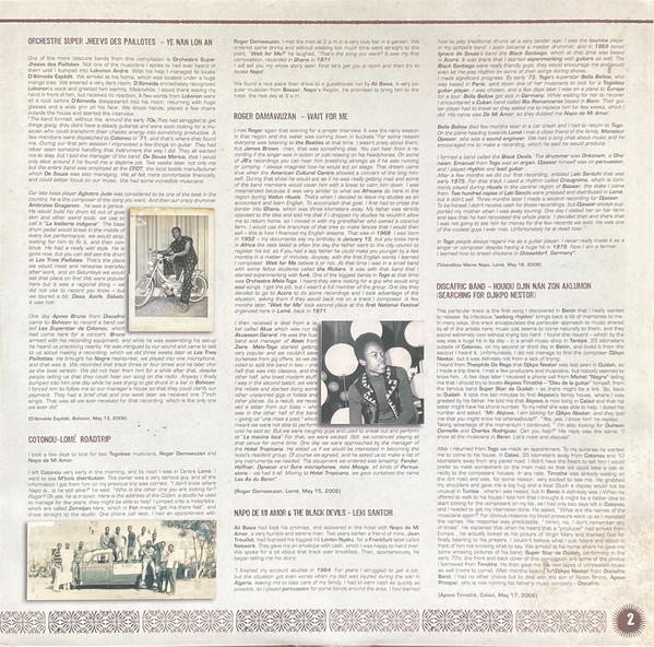 Various - African Scream Contest: Raw & Psychedelic Afro Sounds From Benin & Togo 70s (2xLP) - Image 9