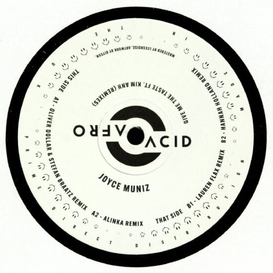 Joyce Muniz / Kim Anh - Give Me The Taste (Remixes) (12")