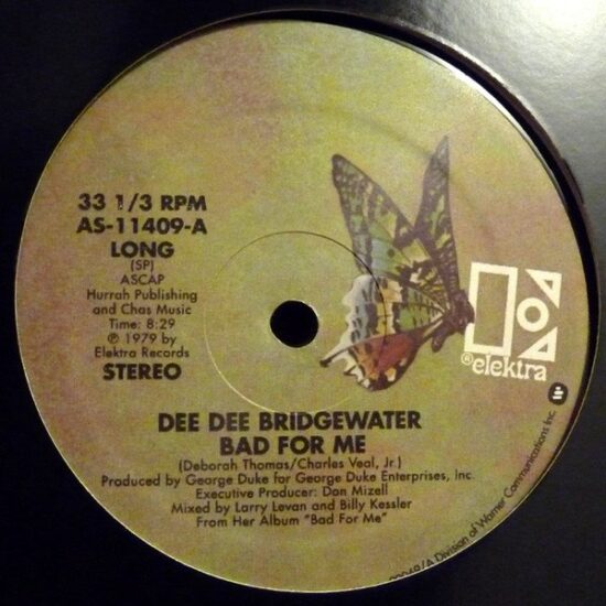Dee Dee Bridgewater - Bad For Me (Larry Levan mix) (12")