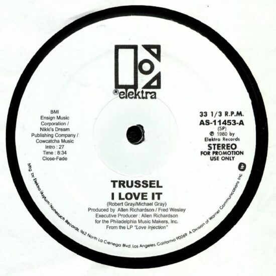 Trussel - I Love It (12")