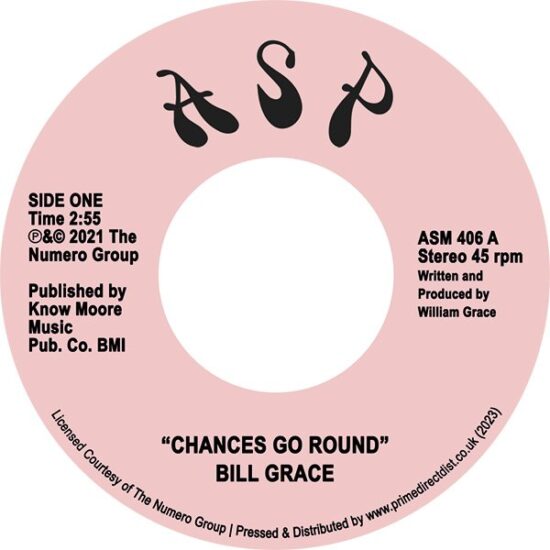 Bill Grace - Chances Go Round (7")