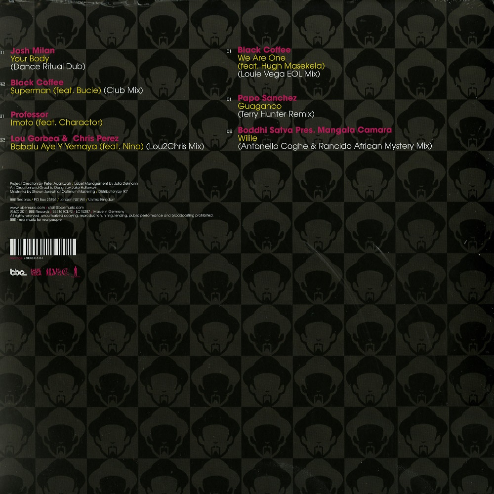 Louie Vega / Various - Mad Styles & Crazy Visions 2: A Journey Into Electronic Soulful Afro & Latino Rhythms Part B (2x12") - Image 2