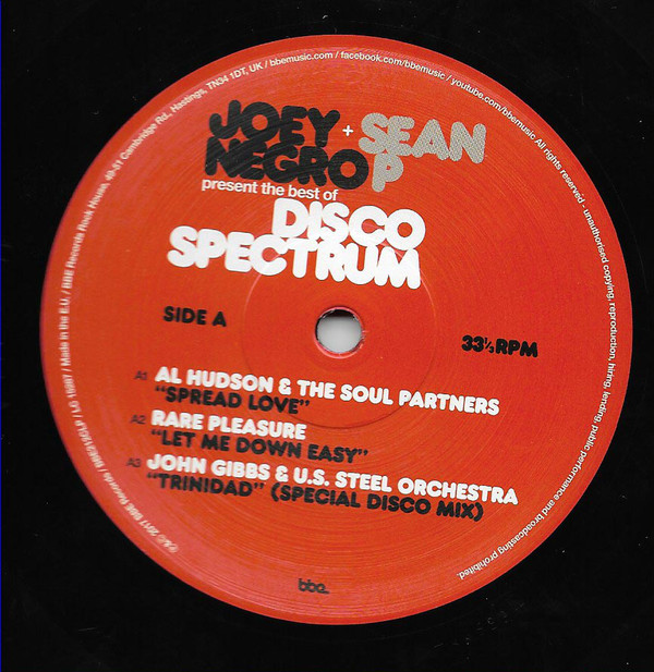 Joey Negro & Sean P. - The Best Of Disco Spectrum (3x12", Album, Comp) - Image 3