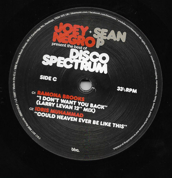 Joey Negro & Sean P. - The Best Of Disco Spectrum (3x12", Album, Comp) - Image 5