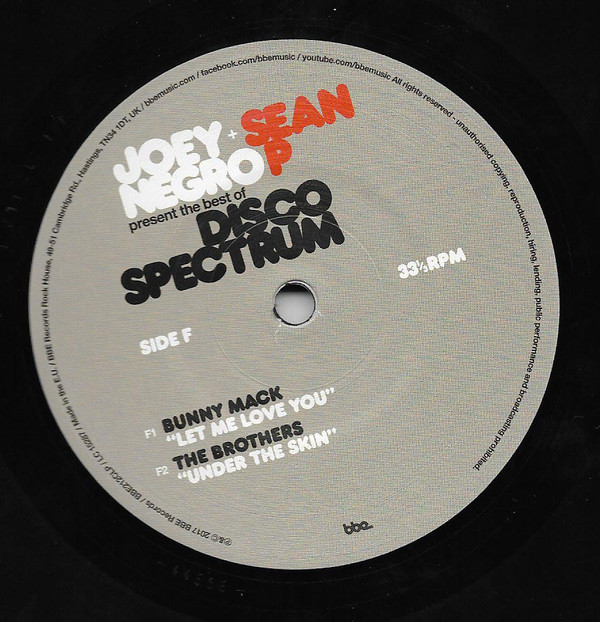 Joey Negro & Sean P. - The Best Of Disco Spectrum (3x12", Album, Comp) - Image 8