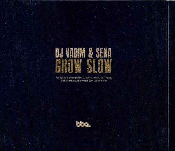 DJ Vadim & Sena - Grow Slow (CD) - Image 5