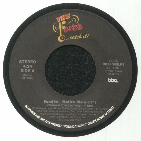 Sandée - Notice Me (7")