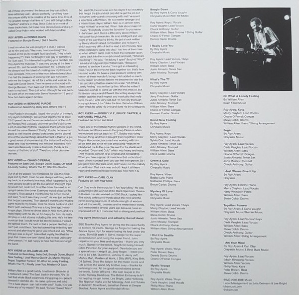 Roy Ayers - Virgin Ubiquity (Unreleased Recordings 1976-1981) (2xLP) - Image 7