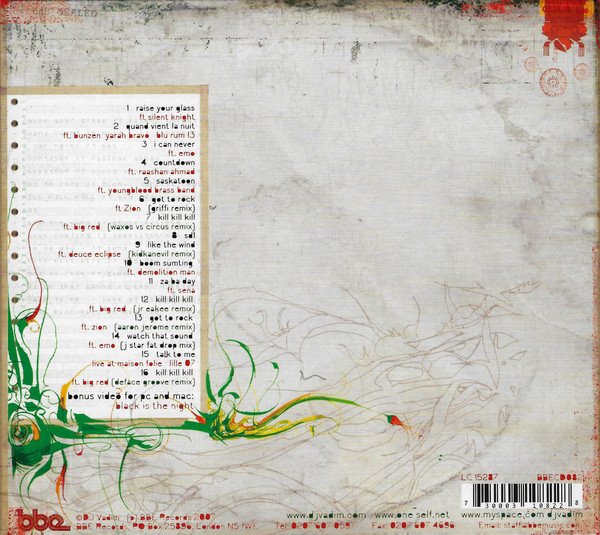 DJ Vadim - The Soundcatcher Extras (CD) - Image 2