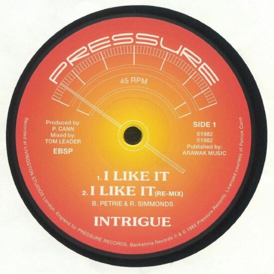 Intrigue - I Like It (12")