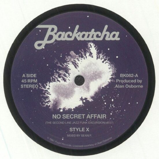 Style X - No Secret Affair (12")