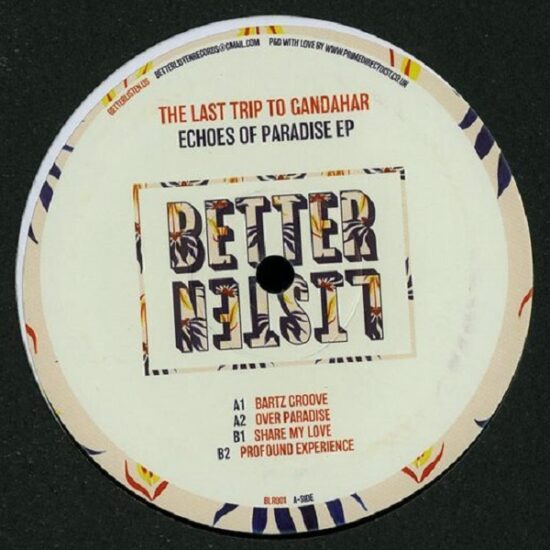 The Last Trip To Gandahar - Echos Of Paradise (12")